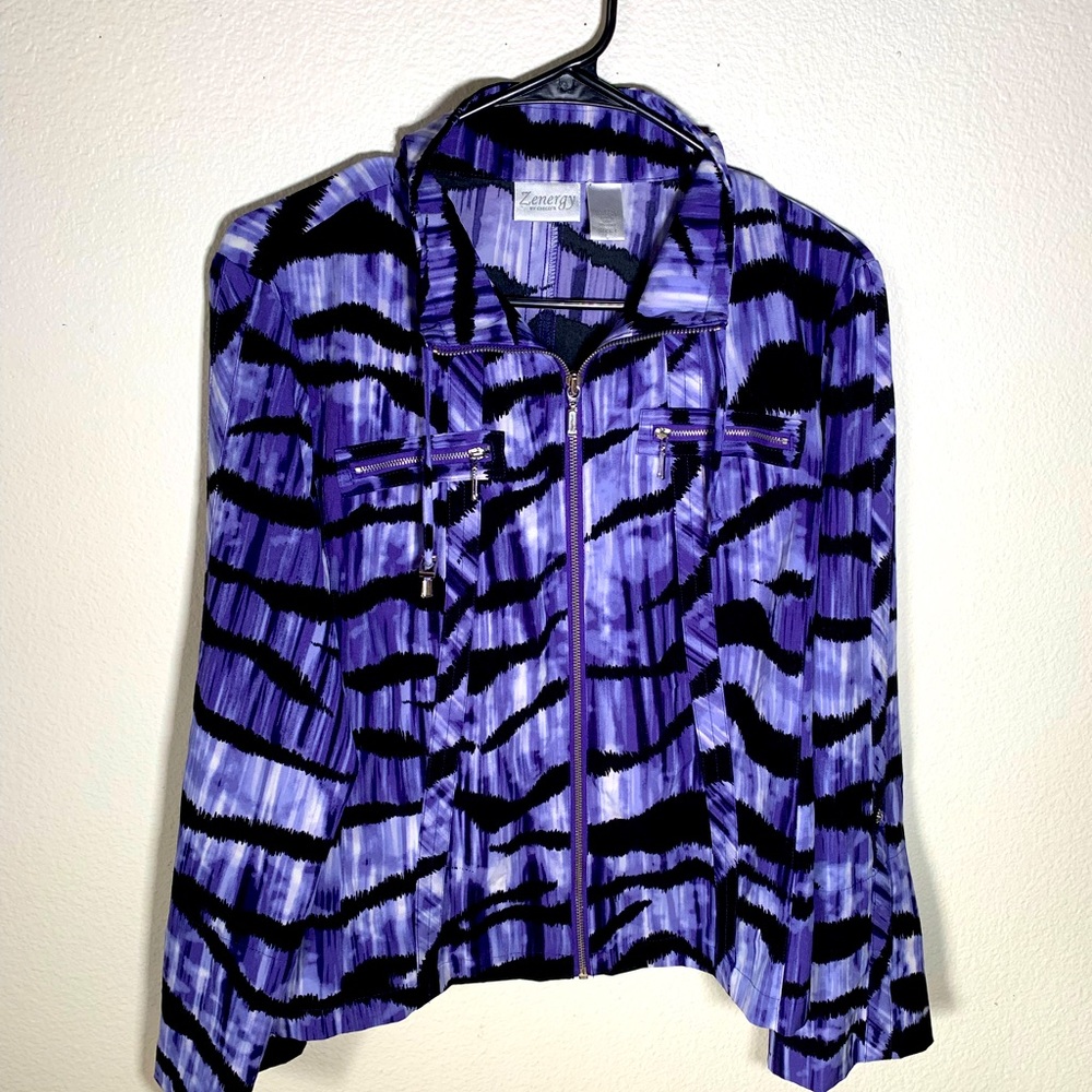 Purple Jacket by Zenergy Chico
